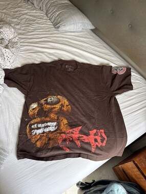 Travis Scott Utopia Circus Maximus Tour VIP Exclusive T-Shirt - Brown XL